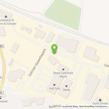 Standortübersicht der Tankstelle Aral Tankstelle in 35606 Solms