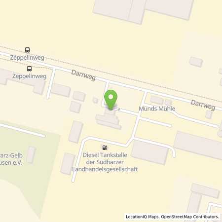 Standortübersicht der Benzin-Super-Diesel Tankstelle: star Tankstelle in 99734, Nordhausen