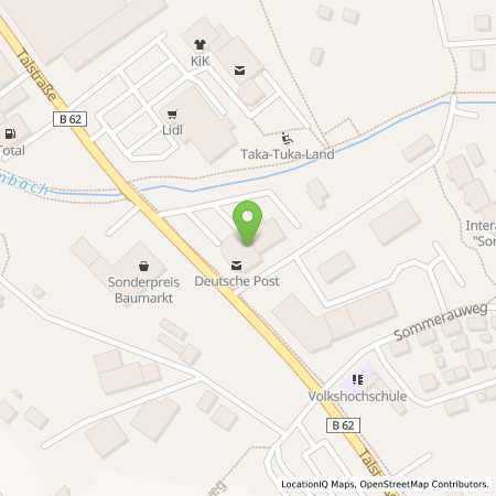 Standortübersicht der Benzin-Super-Diesel Tankstelle: TotalEnergies Zella-Mehlis in 98544, Zella-Mehlis