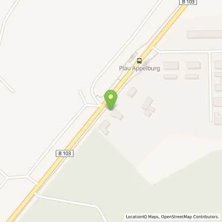 Standortübersicht der Tankstelle Sprint Plau am See Meyenburger Chaussee in 19395 Plau am See