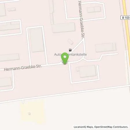 Standortübersicht der Tankstelle AGRAVIS Ost GmbH & Co. KG in 16928 Pritzwalk