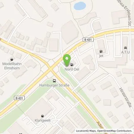 Standortübersicht der Tankstelle Markus Christoph in 25337 Elmshorn