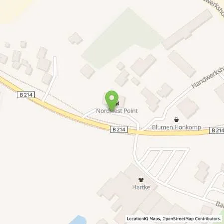 Standortübersicht der Tankstelle Aral Tankstelle in 49439 Steinfeld