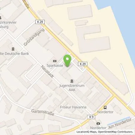 Standortübersicht der Tankstelle WIKING FL-Nord in 24939 Flensburg