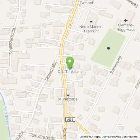 Standortübersicht der Tankstelle OIL! Tankstelle Augsburg in 86199 Augsburg