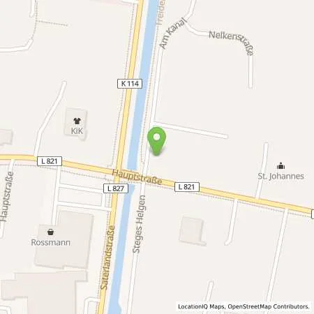 Standortübersicht der Tankstelle Tankshop Augustfehn GmbH in 26689 Apen (Augustfehn)