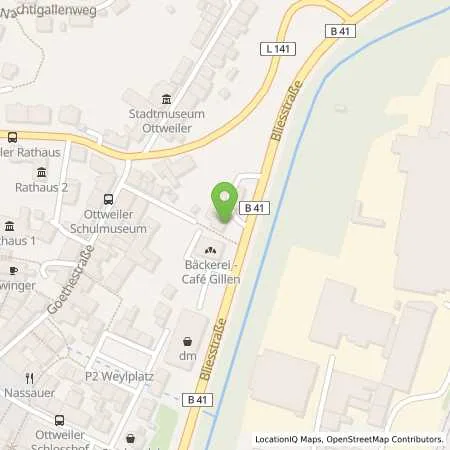 Standortübersicht der Tankstelle Esso Tankstelle in 66564 OTTWEILER