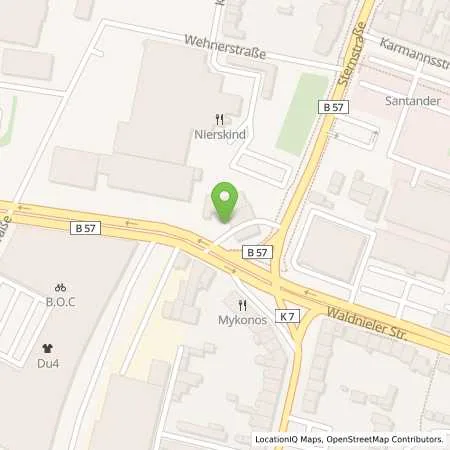 Standortübersicht der Tankstelle Aral Tankstelle in 41068 Mönchengladbach