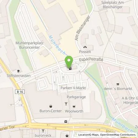 Standortübersicht der Tankstelle V-Markt Kaufbeuren in 87600 Kaufbeuren