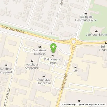 Standortübersicht der Tankstelle EFA Tankstellenbetriebe und Mineralölhandel GmbH in 76275 Ettlingen