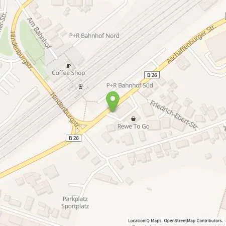 Standortübersicht der Tankstelle Aral Tankstelle in 64832 Babenhausen