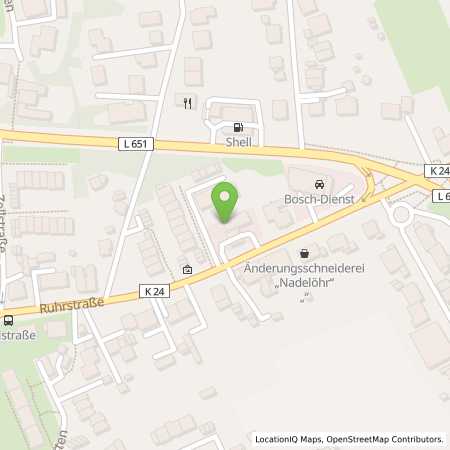 Standortübersicht der Benzin-Super-Diesel Tankstelle: BFT-Tankhof in 44869, Bochum