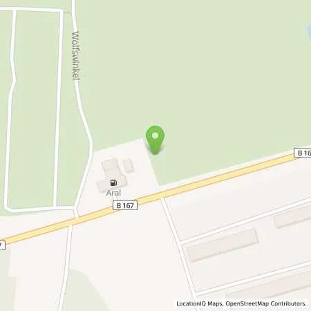 Standortübersicht der Tankstelle Aral Tankstelle in 16227 Eberswalde (Finow)