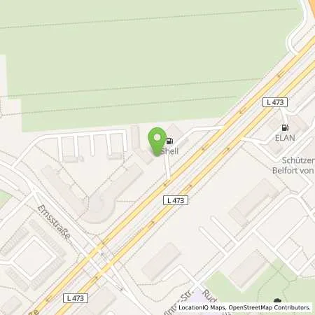 Standortübersicht der Tankstelle Shell Braunschweig Münchenstr. 20 in 38120 Braunschweig