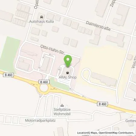 Standortübersicht der Tankstelle Aral Tankstelle in 64646 Heppenheim