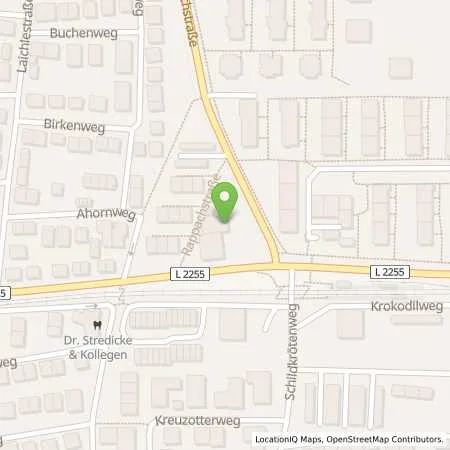 Standortübersicht der Tankstelle Esso Tankstelle in 70499 STUTTGART