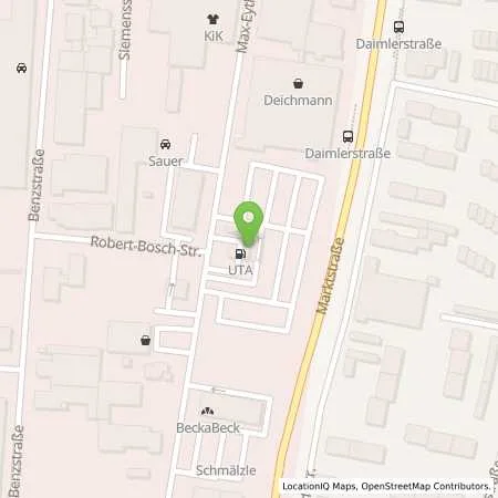 Standortübersicht der Tankstelle Markttankstelle in 72793 Pfullingen