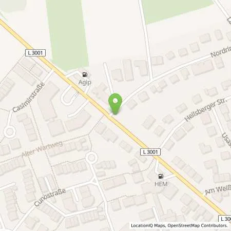 Standortübersicht der Tankstelle ENI in 60388 Frankfurt