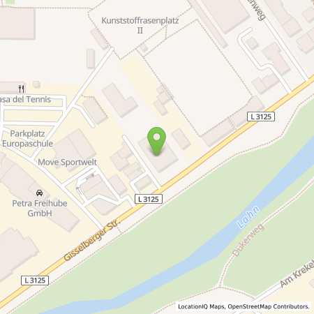 Standortübersicht der Benzin-Super-Diesel Tankstelle: JET MARBURG GISSELBERGER STR. 51 in 35037, MARBURG