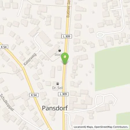 Standortübersicht der Tankstelle star Tankstelle in 23689 Pansdorf