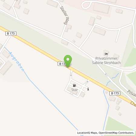 Standortübersicht der Benzin-Super-Diesel Tankstelle: star Tankstelle in 09557, Flöha