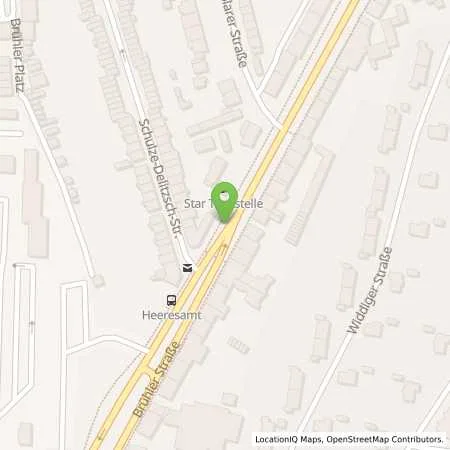 Standortübersicht der Tankstelle star Tankstelle in 50968 Köln