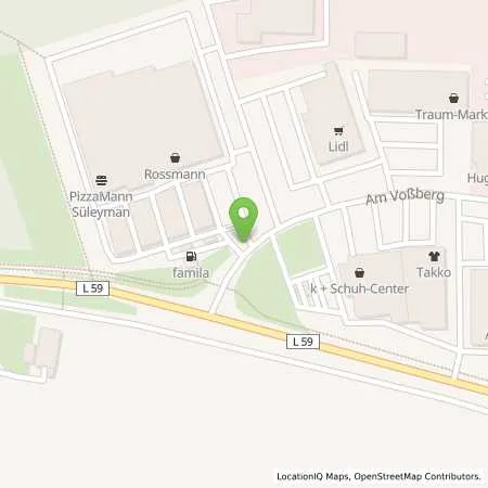 Standortübersicht der Tankstelle famila Tankstelle in 23758 Oldenburg in Holstein