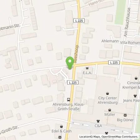 Standortübersicht der Tankstelle star Tankstelle in 22926 Ahrensburg