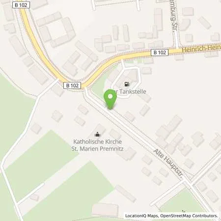 Standortübersicht der Tankstelle star Tankstelle in 14727 Premnitz