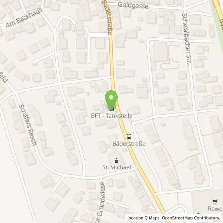 Standortübersicht der Tankstelle bft-Tankstelle in 65321 Heidenrod (Kemel)