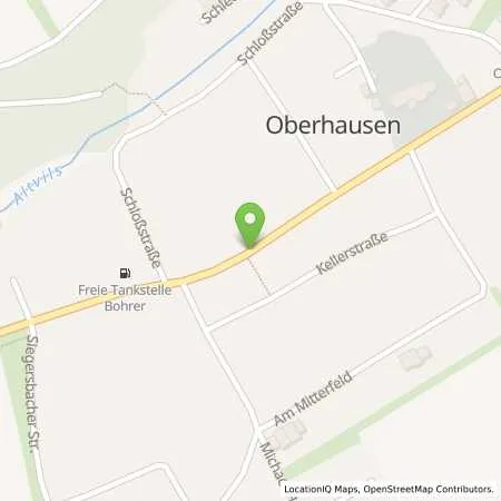 Standortübersicht der Tankstelle Tankstelle Bohrer in 94419 Reisbach