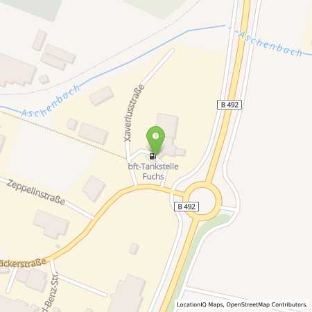 Standortübersicht der Benzin-Super-Diesel Tankstelle: Tank + Wasch Paradies Fuchs in 89604, Allmendingen