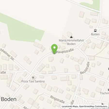 Standortübersicht der Tankstelle Shell Boden Hauptstr. 2 in 56412 Boden