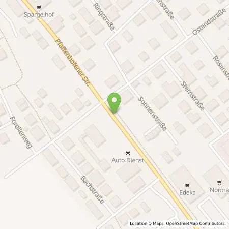 Standortübersicht der Tankstelle S-Tankstelle in 86558 Hohenwart