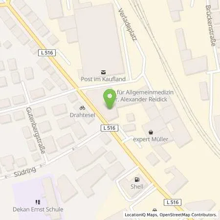 Standortübersicht der Tankstelle Freie Tankstelle in 67269 Grünstadt