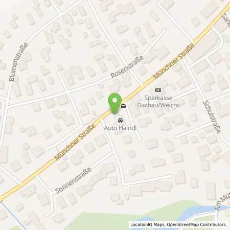 Standortübersicht der Tankstelle Seitz Martin Tankstelle Weichs in 85258 Weichs