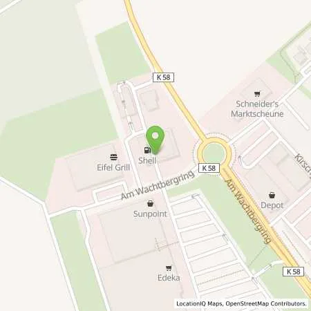 Standortübersicht der Tankstelle Shell Wachtberg Am Wachtbergring 2 in 53343 Wachtberg