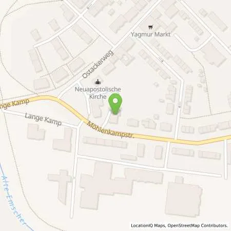 Standortübersicht der Tankstelle BFT-Tankstelle in 47139 Duisburg