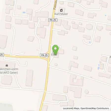 Standortübersicht der Tankstelle Esso Tankstelle in 94154 NEUKIRCHEN