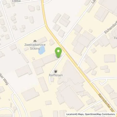 Standortübersicht der Tankstelle Agri V Raiffeisen eG in 46354 Südlohn