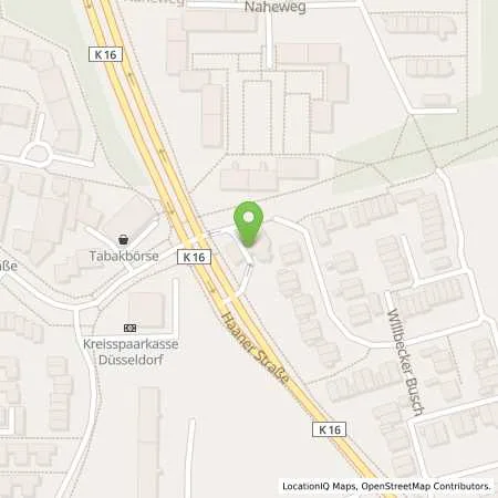 Standortübersicht der Tankstelle Aral Tankstelle in 40699 Erkrath