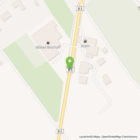 Standortübersicht der Benzin-Super-Diesel Tankstelle: bft-willer Station 175 in 25842, Langenhorn