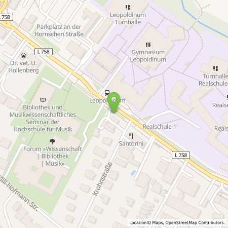 Standortübersicht der Benzin-Super-Diesel Tankstelle: star Tankstelle in 32756, Detmold