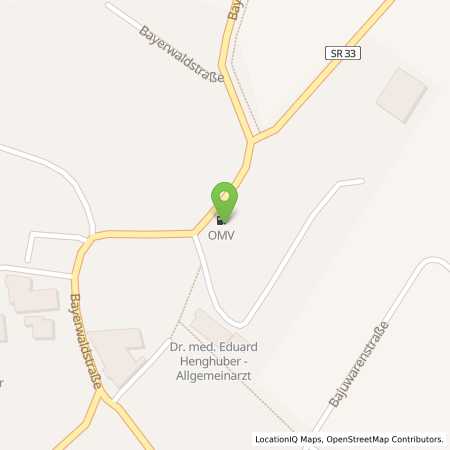 Standortübersicht der Benzin-Super-Diesel Tankstelle: Niederwinkling Bayerwaldstr. 10 in 94559, Niederwinkling