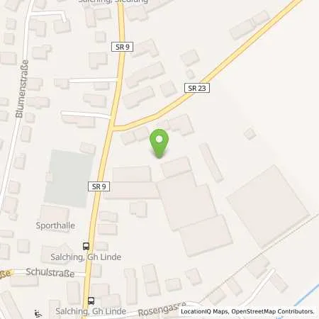 Standortübersicht der Tankstelle Xaver Schütz Agrarhandel / Tankstelle in 94330 Salching