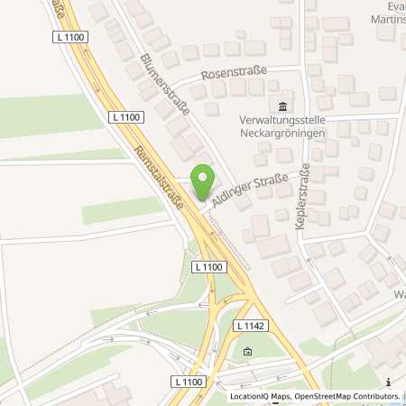 Standortübersicht der Benzin-Super-Diesel Tankstelle: TotalEnergies Remseck in 71686, Remseck