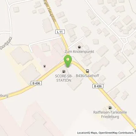 Standortübersicht der Tankstelle Friedeburg in 26446 Friedeburg