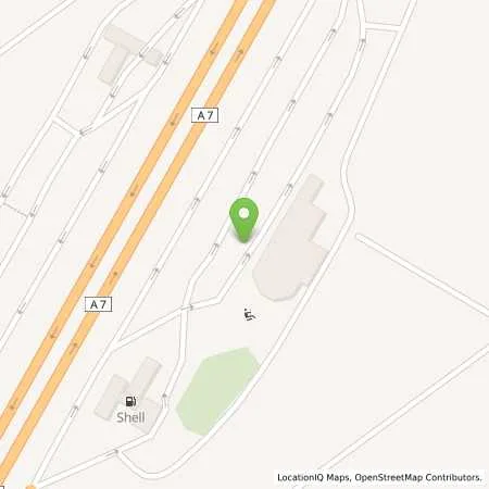 Standortübersicht der Tankstelle Shell Knuellwald A7 Hasselberg Ost in 34593 Knuellwald