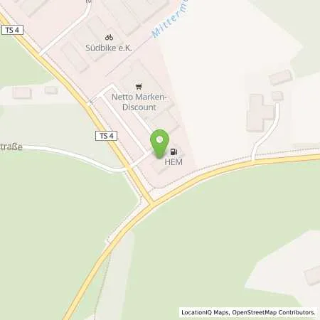 Standortübersicht der Tankstelle Übersee, Bahnhofstr. 89 in 83236 übersee