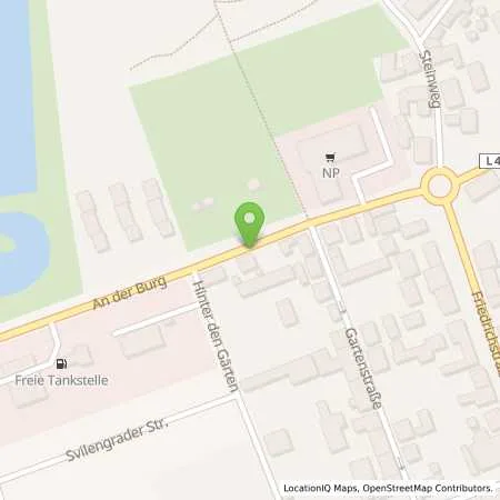 Standortübersicht der Tankstelle Shell Weferlingen An der Burg in 39356 Weferlingen